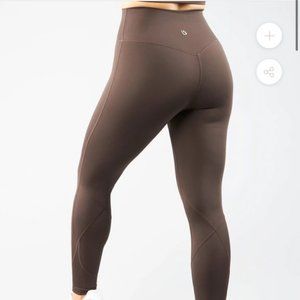 BuffBunny Journey Dark Brown Step Up Leggings